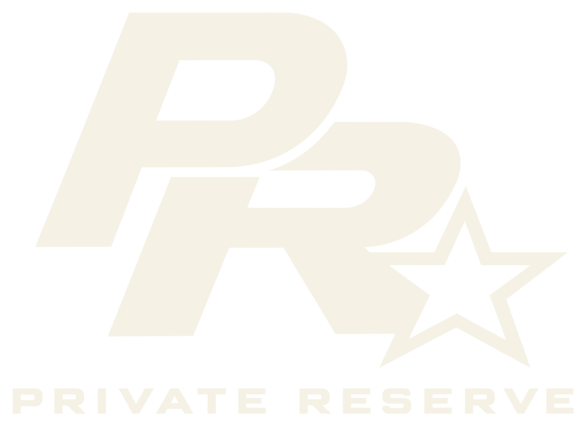 Private Reserve approved monogram